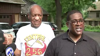 Bill Cosby's spokesperson, attorney speaks outside his Pa home following prison release