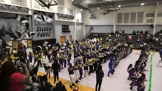 Lamar High School Gym Battle 2024 Mass Band