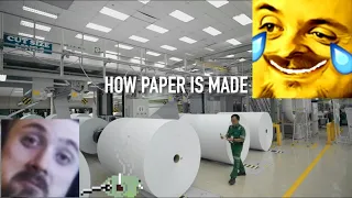 Forsen Reacts to How Paper Is Made