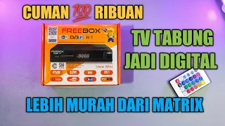 STB DIGITAL SNI TERMURAH SAAT NI, FREEBOX H-1 VERSI MINI FITUR LENGKAP#settopboxtvdigital