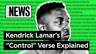 Looking Back At Kendrick Lamar’s "Control" Verse | Song Stories