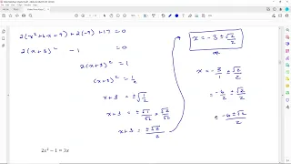 3 2 Part IIA completing the square like you are finding the vertex