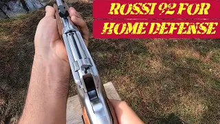 Rossi 92 lever action, Lever action home defense