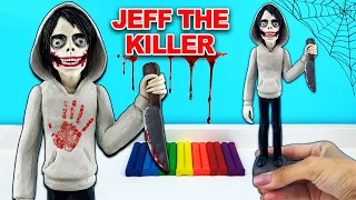 Джефф Киллер из пластилина по мотивам игры-страшилки «Jeff The Killer» | Лепим фигурки с Лепка ОК