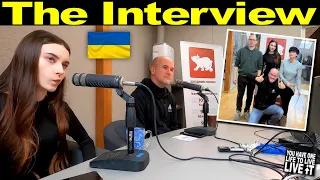 THE INTERVIEW | Volunteering in Ukraine | My Around the World Journey - Why am I here?