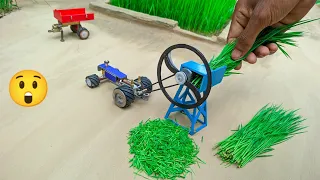 diy tractor top most creative science project | mini tractor | @sunfarming7533