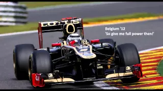 Kimi Raikkonen's Top 10 F1 Team Radio Messages