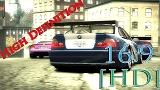 How to run nfsMW game in 16:9 resolution (Full HD)