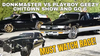 Donkmaster vs Playboy Geezy Chitown Show and Go 6 2023 | Monte Carlo vs Cutlass on 24 inch slicks