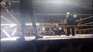 Príncipe Arian, Rayito y Rustyk boy vs Mercurio Negro, Espacial JR y Ice Killer jr