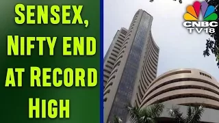 Nifty, Sensex End At Record High, Again | CNBC TV18