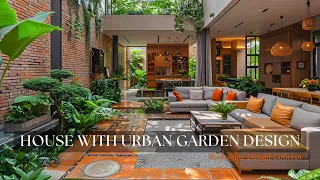 Urban Garden House Blending City Convenience with Nature's Serenity