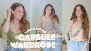 Minimalismus Capsule Wardrobe erstellen | Sommer 2022 | fair und minimalistisch