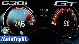 BMW 6 Series GT 630i G32 ACCELERATION & TOP SPEED 0-246km/h by AutoTopNL