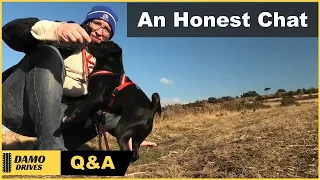 Starting a car youtube channel and more - Dog Walk Q&A