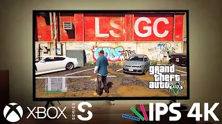 GTA V NEXT GEN Xbox Series S Gameplay (LG TV 4K HDR)