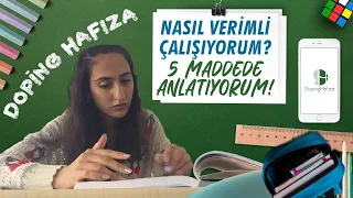 #yks2023 Nasıl verimli çalıştığımı 5 maddede açıklıyorum|Tyt hedeflerim✨Dershane vlog |#tyt