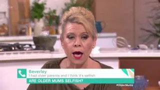 I Had Older Parents And I Think It's Selfish | This Morning