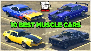 Top 10 Best Classic Muscle Cars in GTA 5 Online (2024)