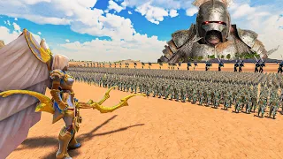 CAN ANGELS ARMY Take OASIS FROM 1,000,000 URUK-HAI | Ultimate Epic Battle Simulator 2 UEBS 2