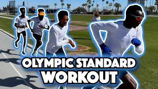 How To Run The Olympic Standard | NAZ Elite's 10K Workout ft. Adriaan Wildschutt