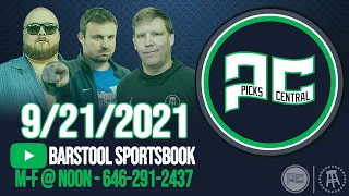 Barstool Sports Picks Central with Brandon Walker || Tuesday, September 21st, 2021