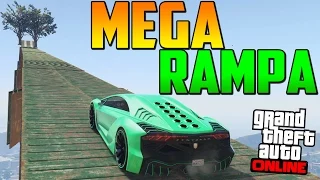 MEGA RAMPA CON.... ¿¡ÁRBOLES!? - Gameplay GTA 5 Online Funny Moments