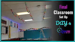 #classroomsetup Final Classroom Set Up | Day 4 | 2020