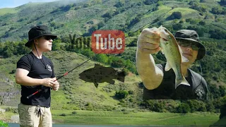 Fishing WINDY COYOTE LAKE! (CRAZY)