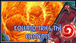 Hearthstone: Kolento tries the elements (elemental mage)