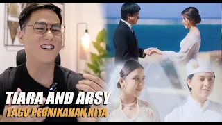 Tiara Andini, Arsy Widianto - Lagu Pernikahan Kita (Official Music Video) | SINGER REACTION