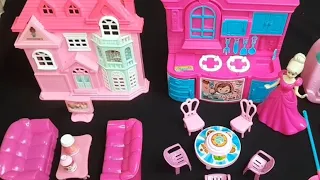 ASMR UNBOXING MINI KITCHEN PLAYSET AND MINI PLAY HOUSE | PINK EDITION