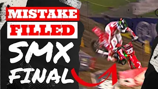 SMX FINAL crashes and Mistakes Breakdown