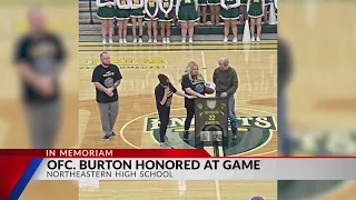 'Live a life worth her sacrifice': Officer Seara Burton honored by former basketball team