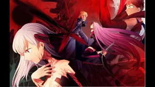 Heaven's Feel III [spring song] - she holds the black sword (1 hour loop) [Saber Alter vs Rider OST]