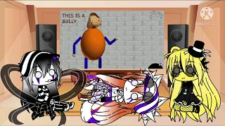 Golden Freddy, Lolbit, and Marionette reacts to Stickman vs Baldi’s Basics Education and Learning