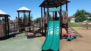 Детская площадка в США / Playground in the U.S.