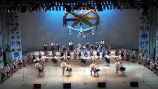 Волинський народний хор Українська народна пісня танець Ukrainian folk song dance