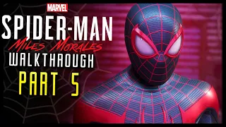 Spider-Man Miles Morales Walkthrough Part 5 Roxxon Headquarters Break in! (PS4 PRO)