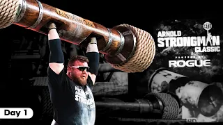 WHAT HAPPENED? | ARNOLD STRONGMAN CLASSIC DAY 1 | STOLTMAN BROTHERS