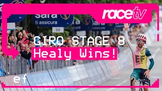 JOIN THE BEN HEALY FAN CLUB! | Giro d'Italia Stage 8 | RaceTV | EF Education-EasyPost