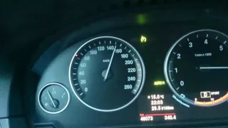 BMW F10 520i чип (245hp), разгон, acceleration 100-200 km/h