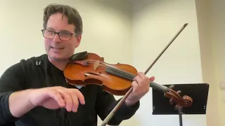 DONT violin etude no. 5 - practice tips