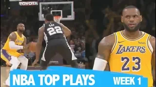 Lebron James Delivers His First Clutch Moment As A Laker! Pulls & Drills Game Tying Three Vs Spurs!