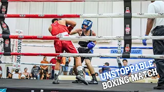 NO QUITTING! 😤 Dallas Fight Club Amateur Boxer Wins Debut Match!