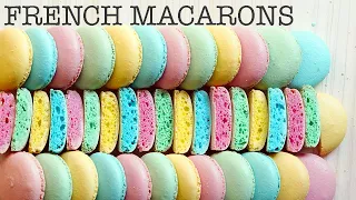 French Macarons with Non-Hollow Shells.