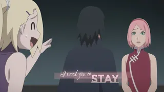 SasuSaku - I Need You To Stay