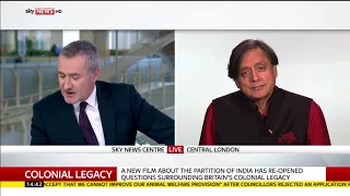 Dr. Tharoor - Debate of Britain's Colonial legacy and the impact on society today