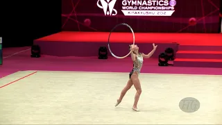 EKIMOVA Marfa (GBR) - 2021 Rhythmic Worlds, Kitakyushu (JPN) - Qualifications Hoop