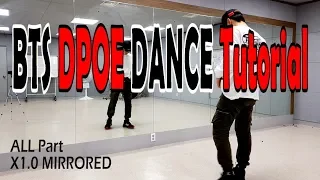 [Dance Tutorial] BTS - DOPE(쩔어) (Count + Mirrored) 안무배우기